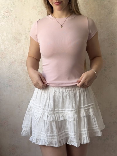 Remera Essential - Rosa