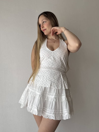 Blusa Dottie - Blanca