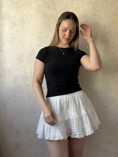Remera Essential - Negro