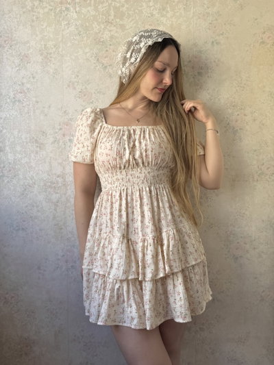 Vestido florence - Crema