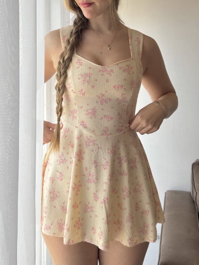 Mini dress Eva - Rosa