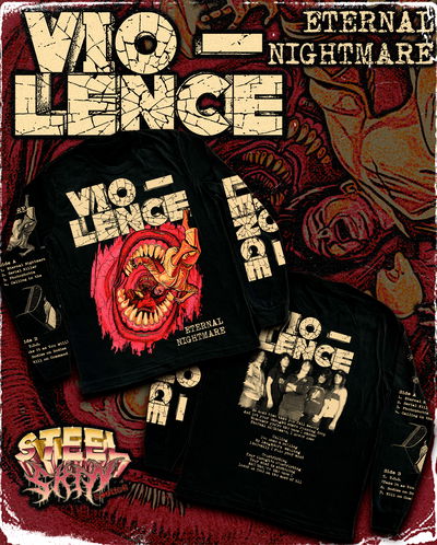 Vio-Lence - Eternal Nightmare - Manga Larga