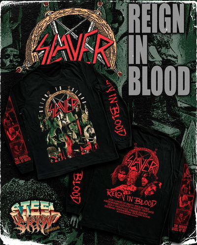 Slayer - Reign in Blood - Manga Larga