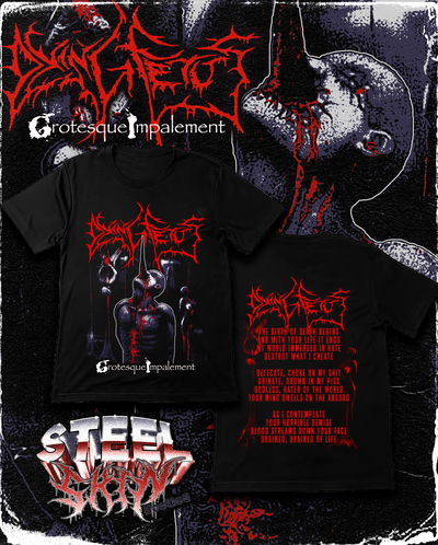 Dying Fetus - Grotesque Impalement - Manga Corta