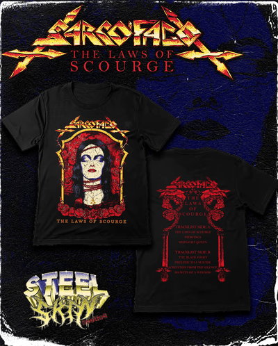 Sarcofago - The Laws of Scourge - Manga Corta