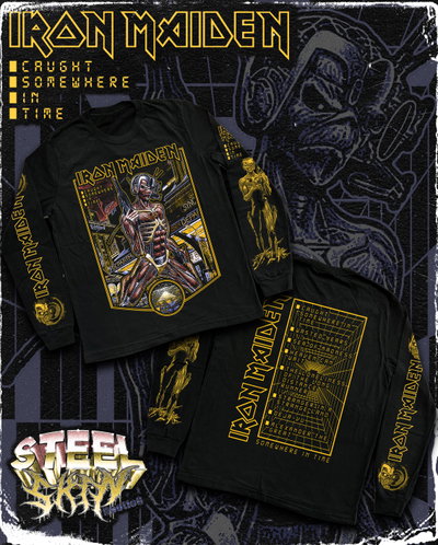 Iron Maiden - Somewhere in Time - Manga Larga