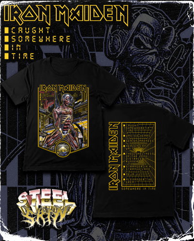 Iron Maiden - Somewhere In Time  - Manga Corta