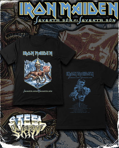 Iron Maiden - Seventh Son of a Seventh Son - Manga Corta