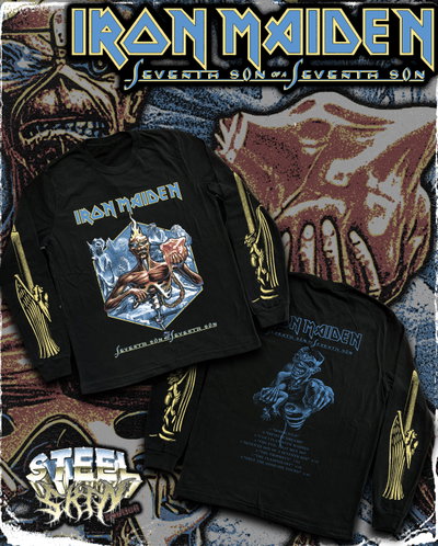 Iron Maiden - Seventh Son of a Seventh Son - Manga Larga