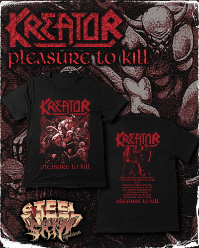 Kreator - Pleasure to Kill - Manga Corta