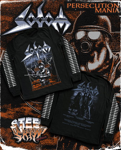 Sodom - Persecution Mania - Manga Larga