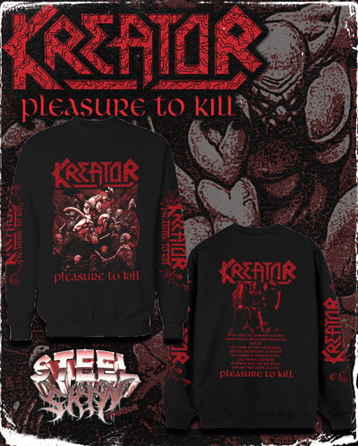 Kreator - Pleasure to Kill - Buzo Cuello Redondo