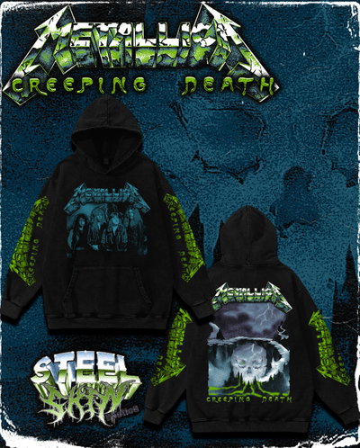 Metallica - Creeping Death - Buzo Canguro
