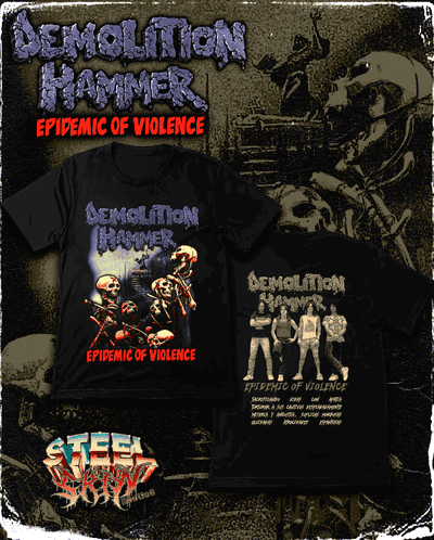 Demolition Hammer - Epidemic Of Violence - Manga Corta