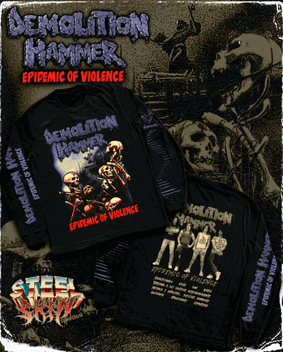 Demolition Hammer - Epidemic Of Violence - Manga Larga