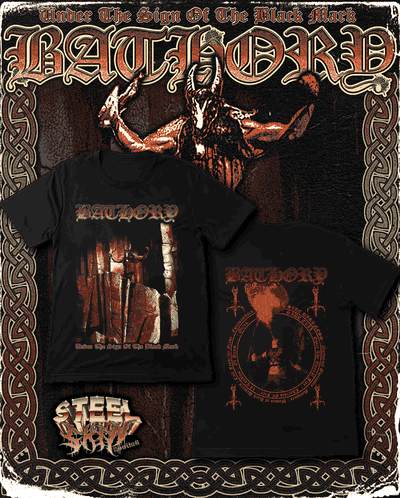 Bathory - Under the Sign of the Black Mark - Manga Corta