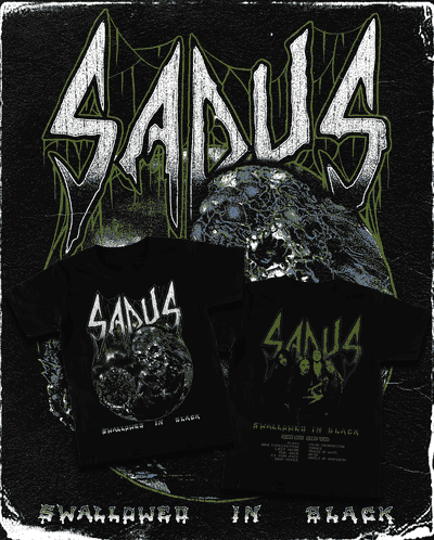 Sadus - Swallowed in Black - Manga Corta