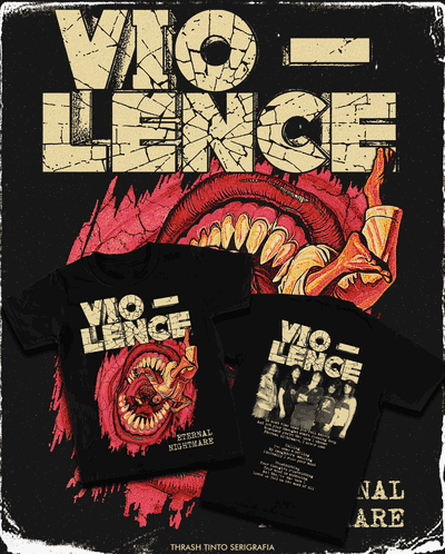 Vio-Lence - Eternal Nightmare - Manga Corta