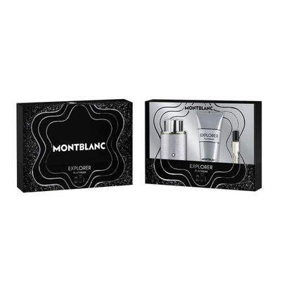 Montblanc | Explorer Platinum EDP 100ml + Shower Gel + Spray EDP 7.5ml