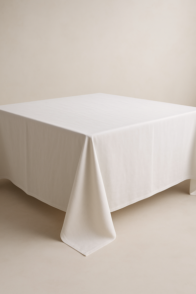Mantel imperial blanco