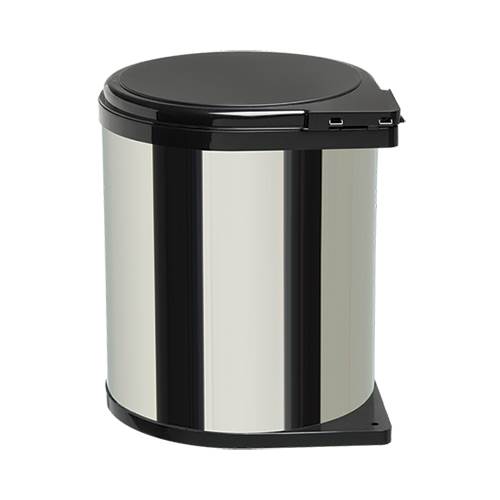 Porta Residuos de puerta 14LTS Acero Inoxidable Bronzen