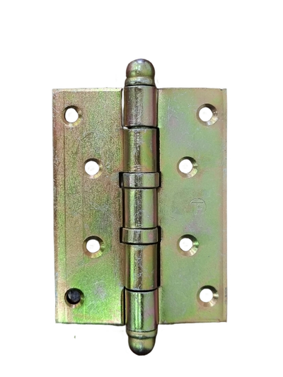 Bisagra Tipo Municion 100x75mm 2,5 Pulgadas Expesor Amarillo