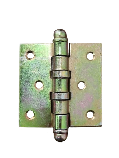 Bisagra Tipo Municion 75x75mm 2,5 Pulgadas Expesor Amarillo