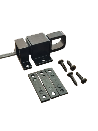 Cierre Banderola H90 Negro Fumaca