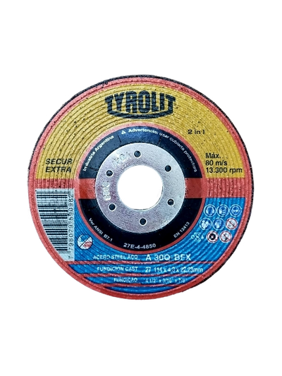 Disco Desbaste 115x4,8mm Tyrolit