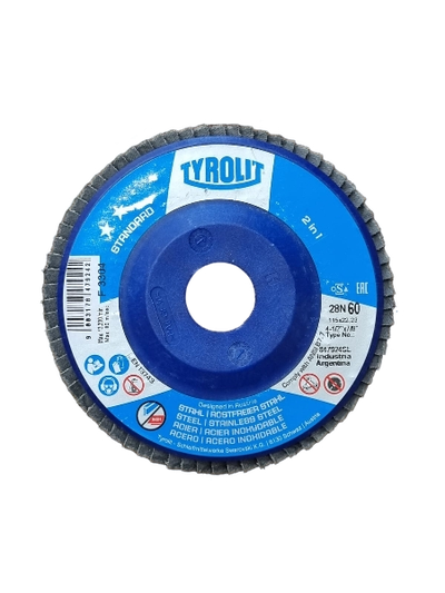 Disco Flap 115x80mm Estandar Tyrolit