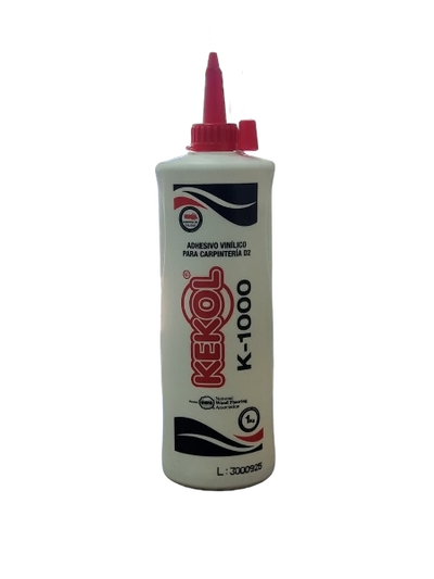 Adhesivo Vinilico para carpinteria D2 1kg K-1000 Kekol