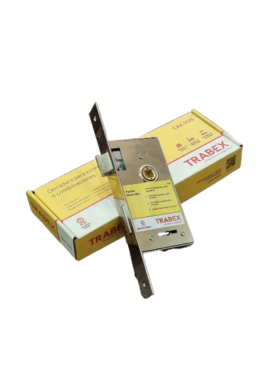 Trabex 1025 Cerradura de Seguridad Pasador Recto