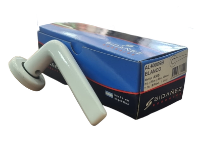 Par Manijas Doble balancin 48mm Manija Axis Blanca