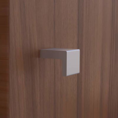 Manija Tirador Aluminio Anonizado Mate Mod. MA1 16mm EMR