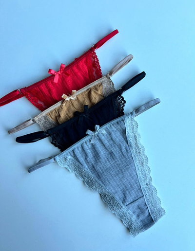 Less de Morley o Algodon Regulables con Puntilla-DOCENA