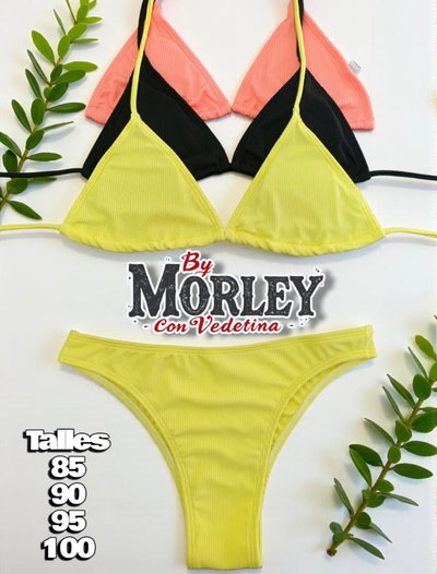 BIKINI CLARA CON VEDETINA-PACK X 6