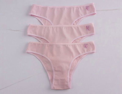 VEDETINA ROSA DE ALGODON- DOCENA