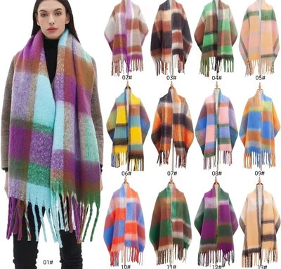 Pashminas de 210 x 50 cm - Pack x 6