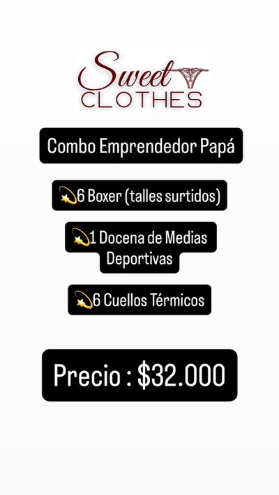 Combo Emprendedor Papa