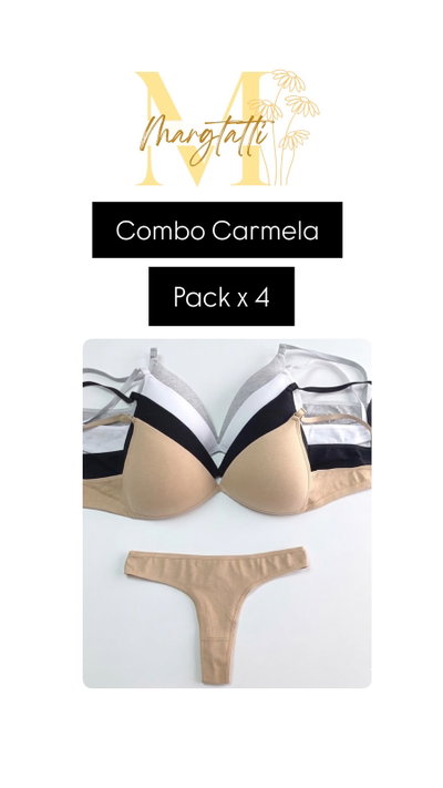 Combo Emprendedor Carmela -Pack x 4