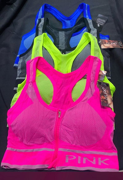 TOPS DEPORTIVOS CON CIERRE- DOCENA