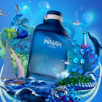 Perfume Kaiak Sonar Masculino Edt 100 Ml Natura