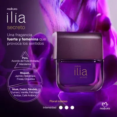 Perfume Ilía Secreto Femenino Edp Ilía 50 Ml Natura