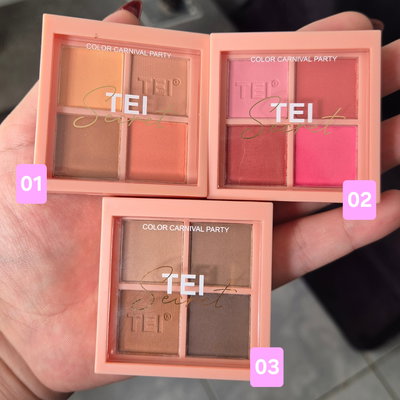 Paleta de sombras Secret Tei Cosmética
