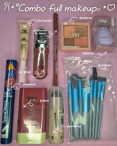 𐙚⋆° Combo full makeup ｡⋆♡