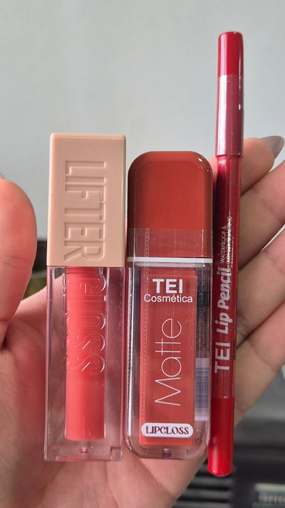 𐙚⋆° Lip combo soft cherry ｡⋆♡