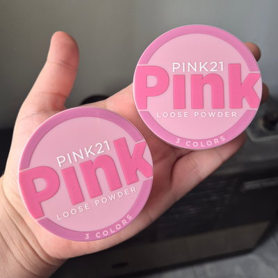 Polvo translúcido 3 colores Pink 21