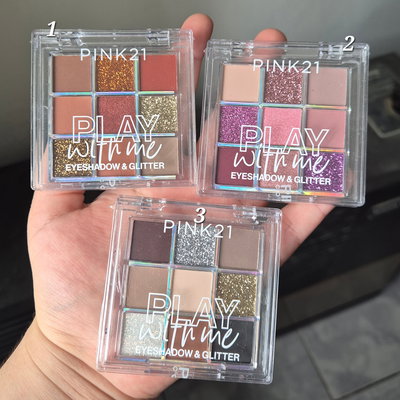 Paleta de sombras x9 Pink 21