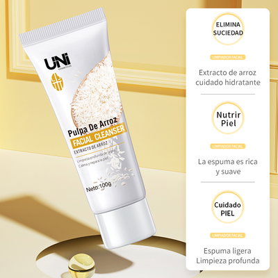 Gel limpiador facial Uni cosméticos