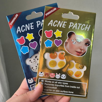 Parches para el acné con formitas